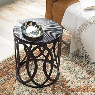 Artistic Weavers Baker Garden Stool, Bronze - Decorating with a garden stool – How to accessorize garden stools