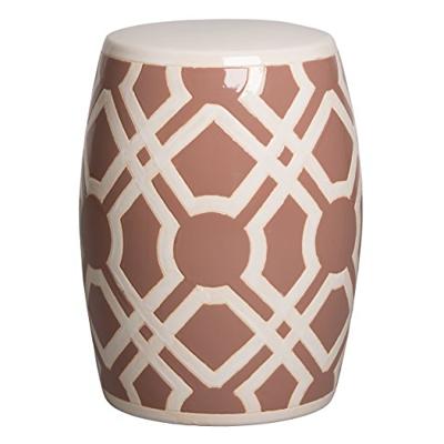 Emissary Home & Garden Labyrinth Stool Vintage Rose - vintage garden stools - B071XWN9PF