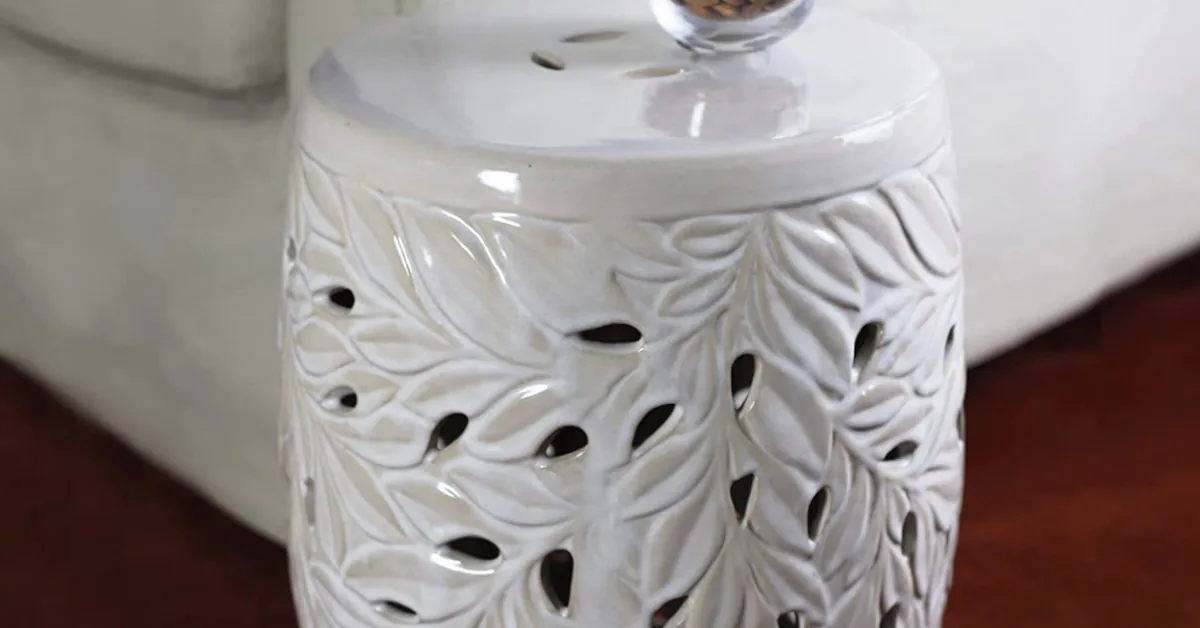 Cream Ceramic Garden Stool – Buyers Guide featured