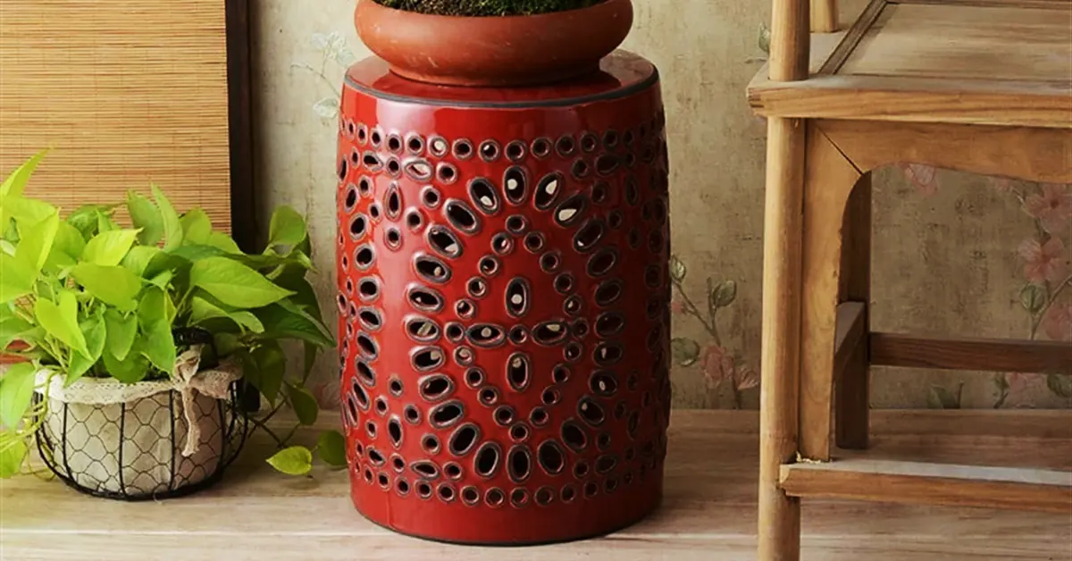 Red Ceramic Garden Stools Buying Guide featured
