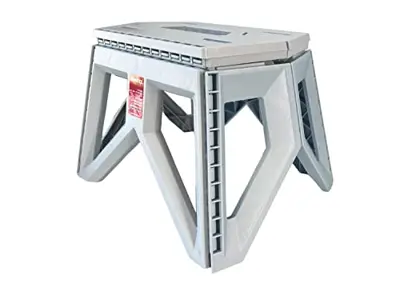 Folding Step Stool Chair for Outdoor and Indoor use | Upgrade Space Saving Collapsible Anti-Slid & Non-Slip Design… - folding garden stools - B0BBZQKC53