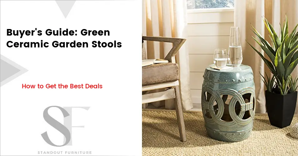 Buyer's Guide: Green Ceramic Garden Stools