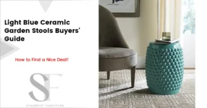 Buyers Guide: Light Blue Ceramic Garden Stools