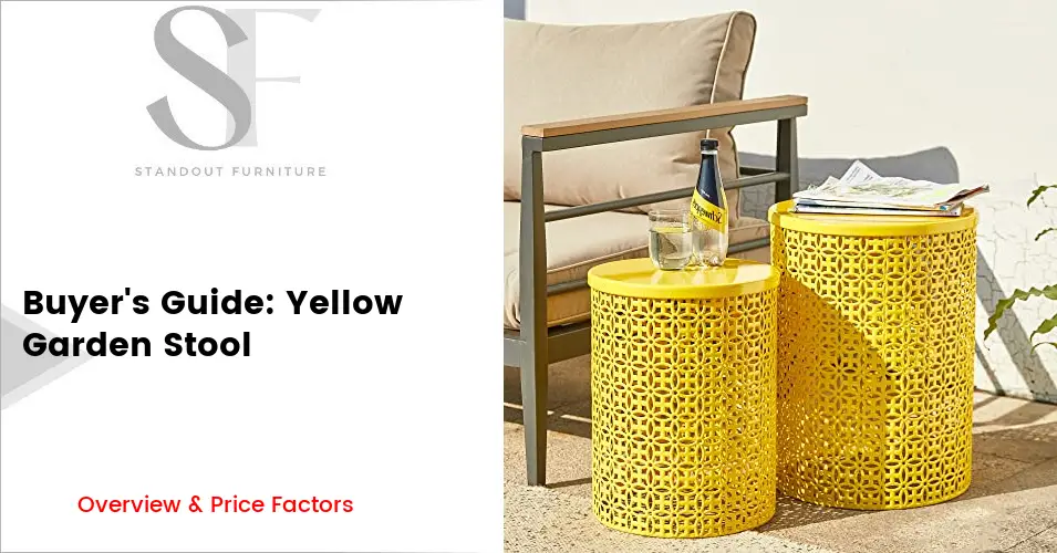 Yellow Garden Stool Buyer's Guide | Price Information