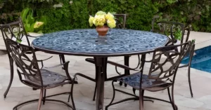 Read more about the article 48-Inch Round Cast Aluminum Patio Table Buying Guide