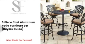 5 Piece Cast Aluminum Patio Furniture Set [Buyers Guide]