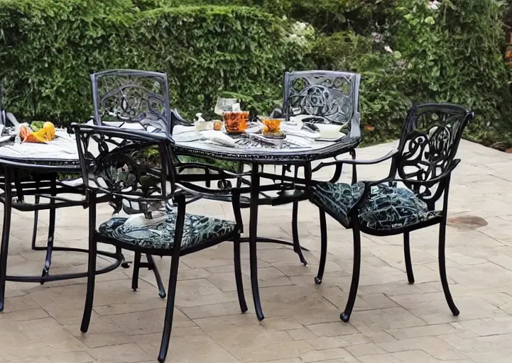 6 Great Ideas for Styling Cast Aluminum Patio Furniture 01