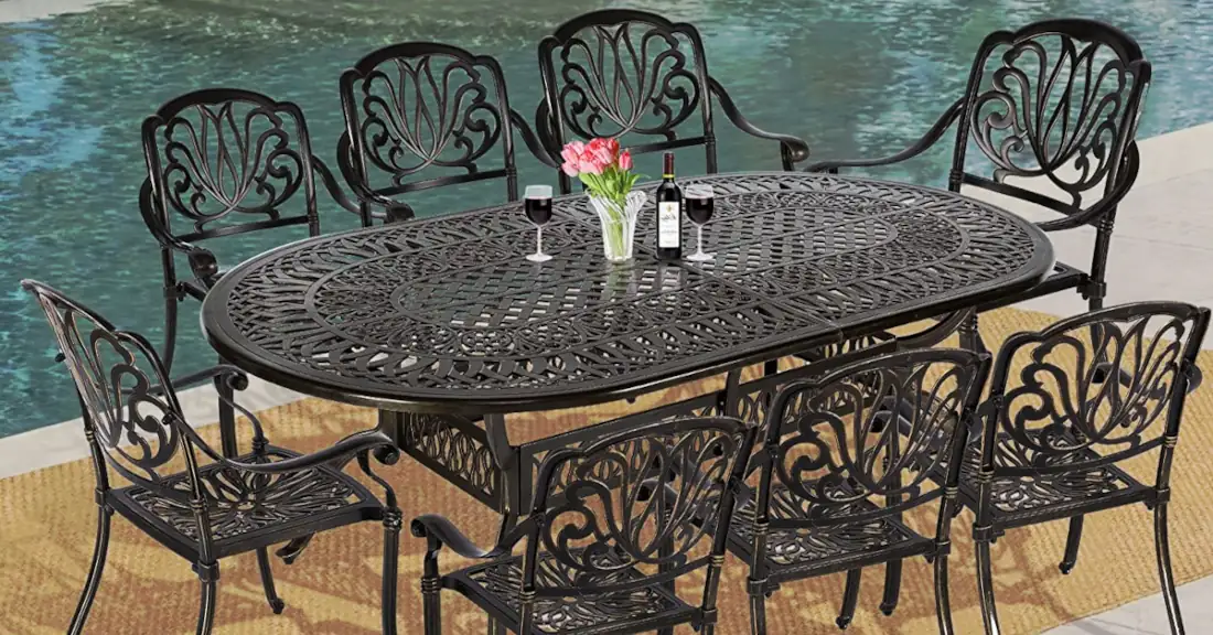 You are currently viewing 9-Piece Cast Aluminum Outdoor Dining Set – Buying Guide