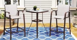 Buyer's Guide - Cast Aluminum Bar Height Bistro Set