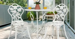 Read more about the article Buyer’s Guide: Rose Cast Aluminum Bistro Set