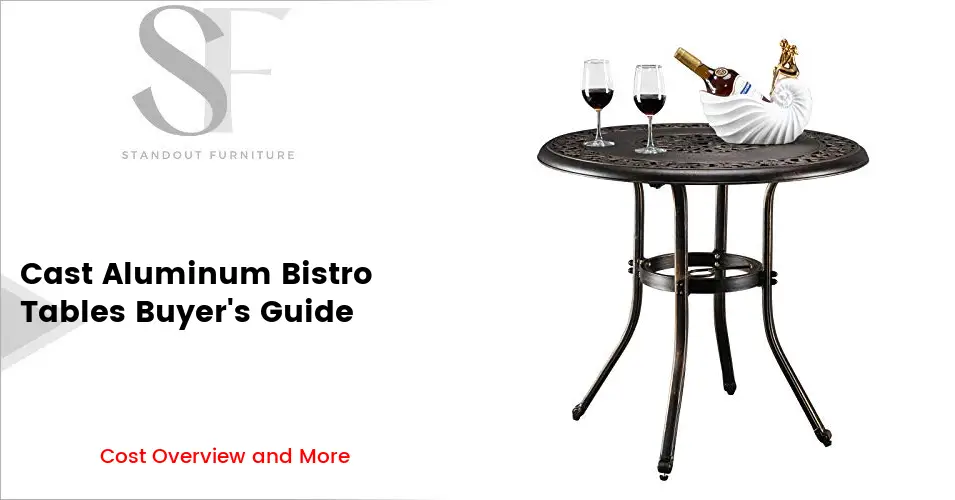 Buyers Guide: Cast Aluminum Bistro Tables