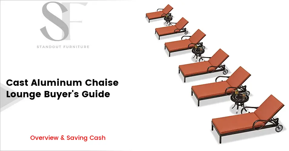 Buyer's Guide: Cast Aluminum Chaise Lounge