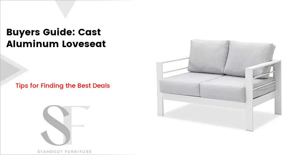 Cast Aluminum Loveseat Buyers Guide | Price Analysis