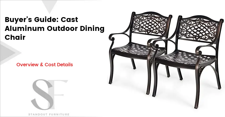 Buyer's Guide: Cast Aluminum Outdoor Dining Chairs