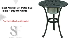 Cast Aluminum Patio End Table - Buying Guide