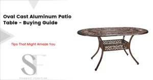 Oval Cast Aluminum Patio Table Buyers' Guide