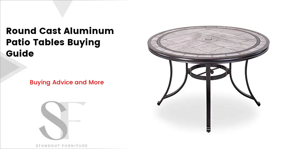 Round Cast Aluminum Patio Tables Buyer's Guide